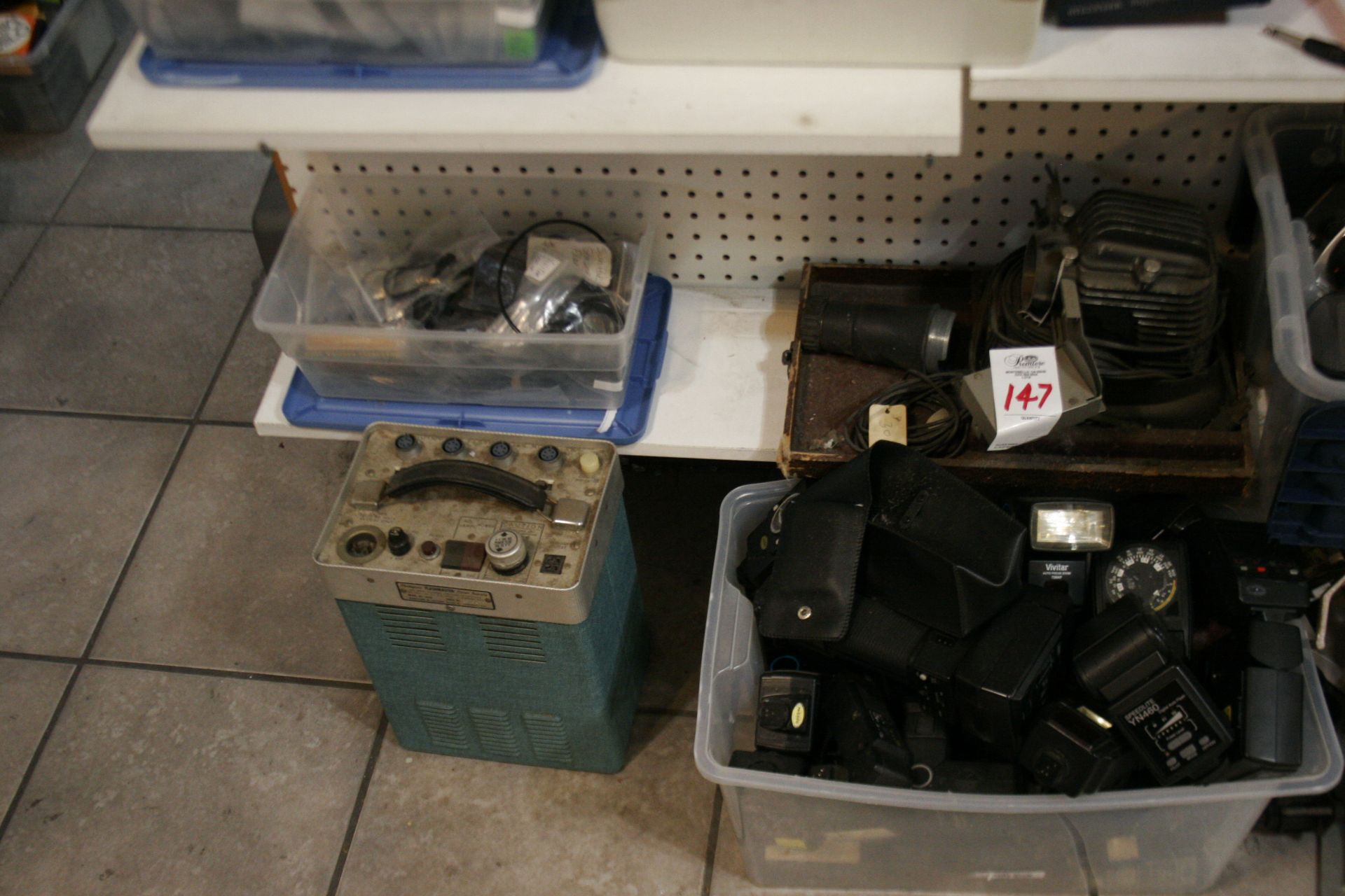 ASSORTED CAMERAS & FLASHES