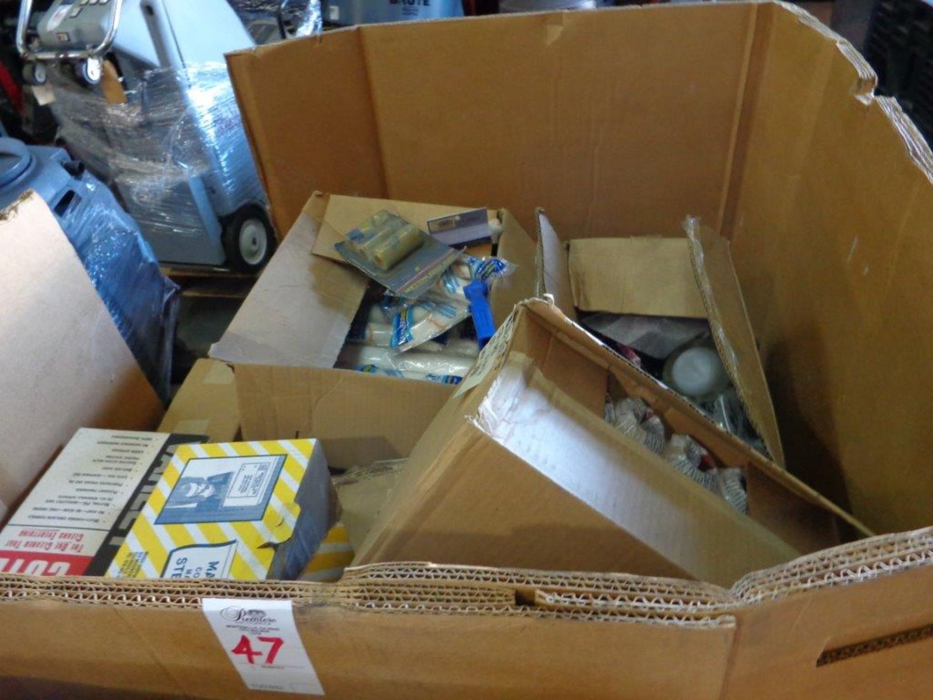 ASSORTED SCREWS, PAINT SUPPLY'S, CONTAINERS, ETC. (PALLET)