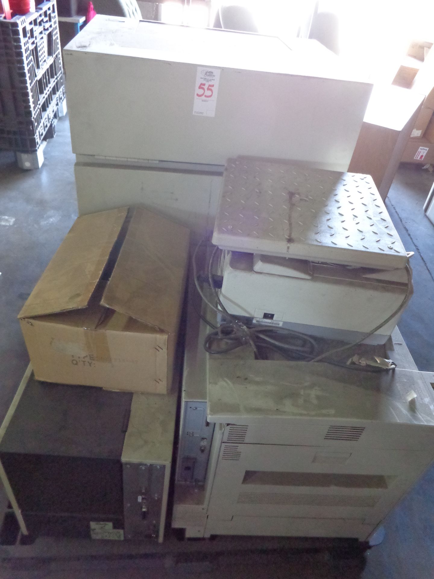 ASSORTED PRINTERS, SCALE, ETC. (PALLET)