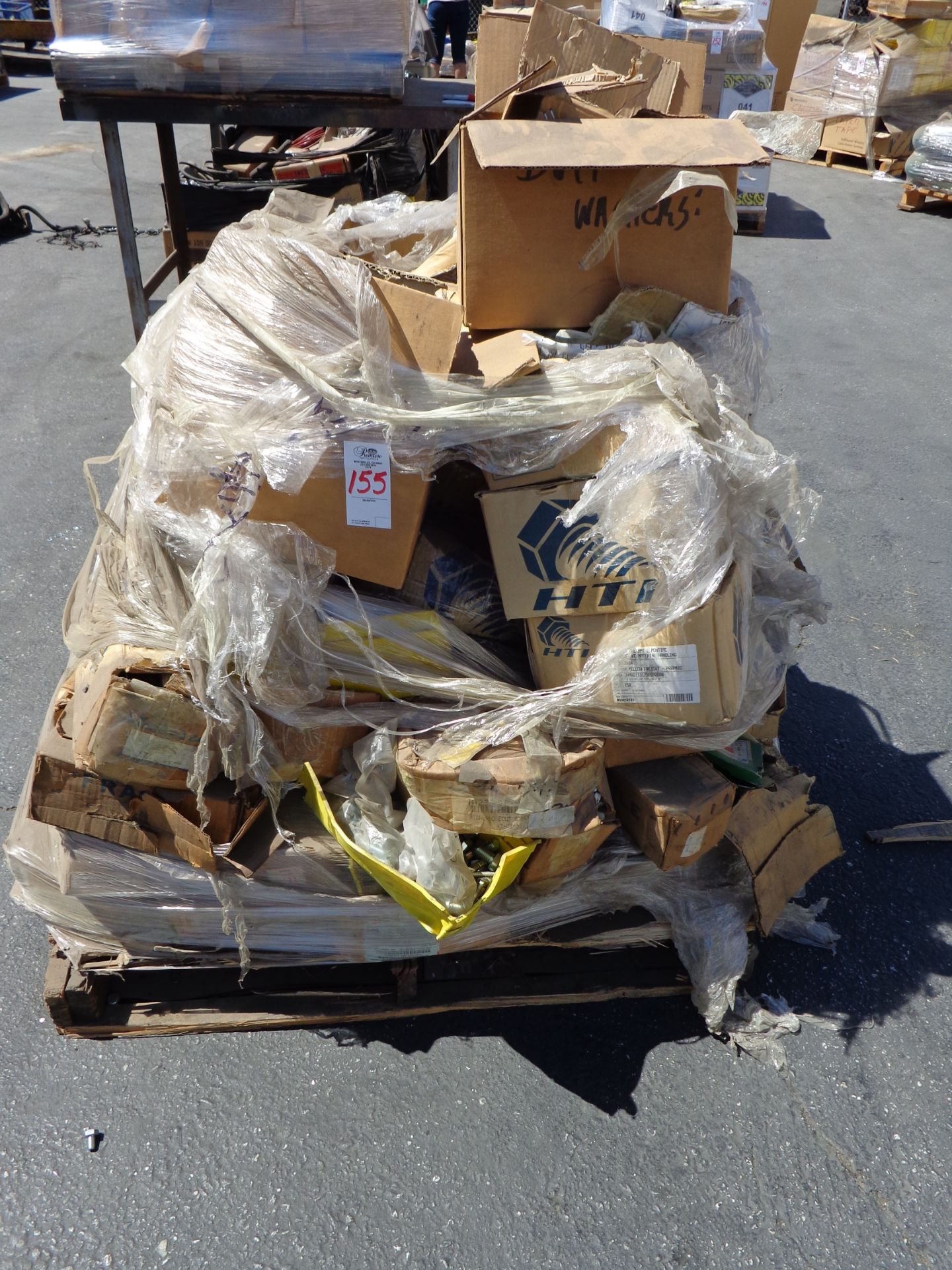 ASSORTED NUTS, BOLTS, WASHERS, ETC. (PALLET)