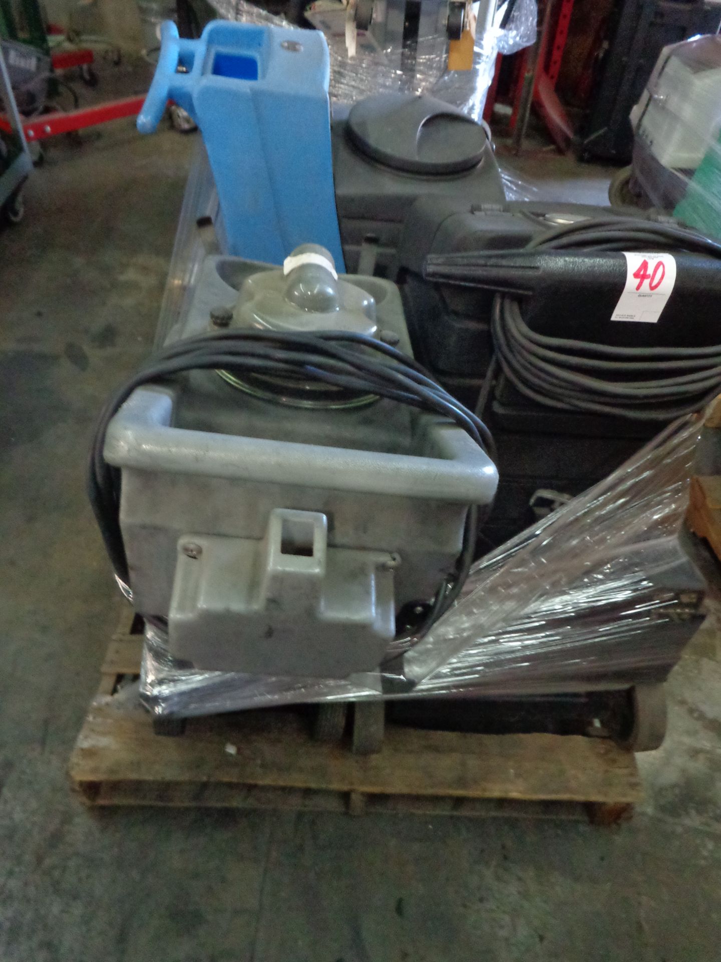 ASSORTED INDUSTRIAL VACUUMS