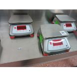 Ohaus digital scales, model V22XWEGT, 6000 gram
LIFT OUT CHARGE  £5