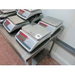 Ohaus table scales, model V11P6, 6 kg capacity
LIFT OUT CHARGE £5