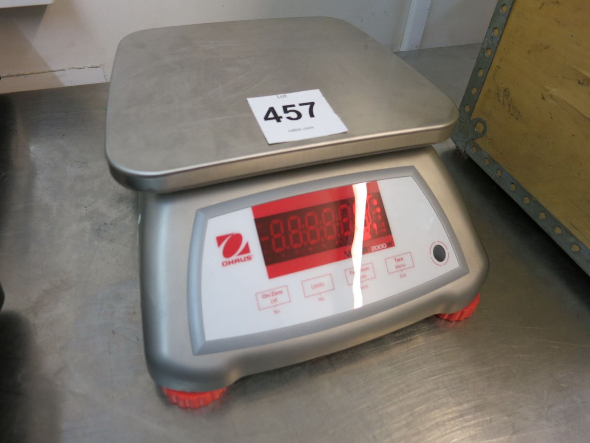 Ohaus table scale, model V22XWEGT, 6000 gram LIFT OUT CHARGE  £5