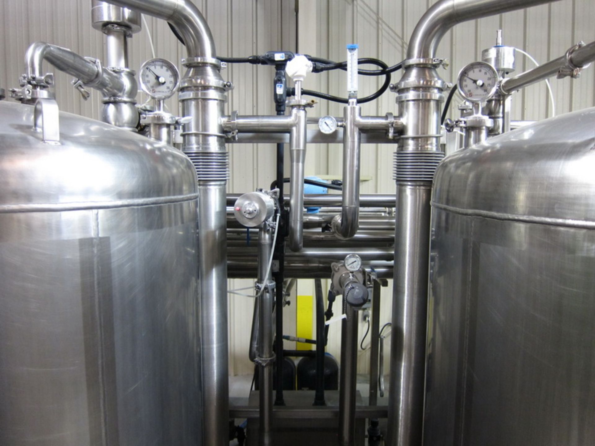 Double vacuum tanks, (2) vaccum SS dome bottom tanks, with, (SUBJECT TO BULK BID OF LOTS 103-118) - Image 7 of 19