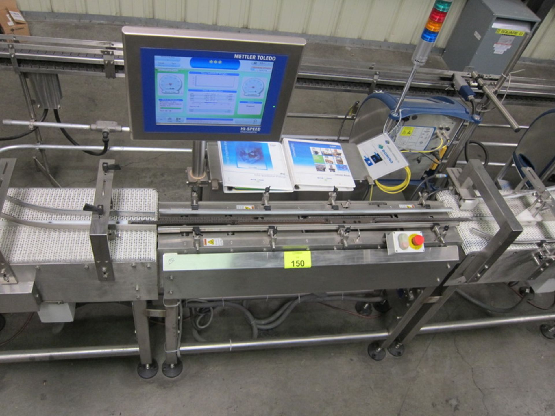 Mettler Toledo checkweigher, model CM9400 XS, s/n 090 54711, high speed with manuals (2009) - Image 2 of 2