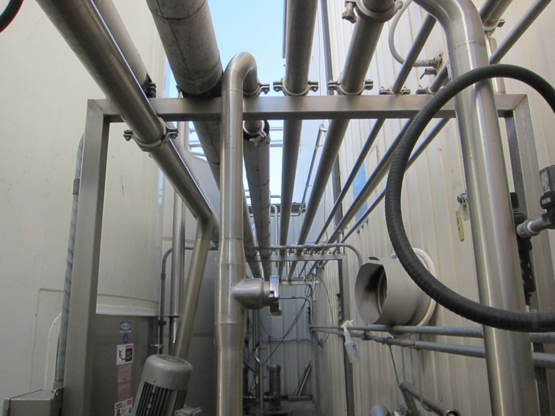 [Lot] Stainless steel pipework & valves, assocatied with outside silos, (9) GEA, (1) Endress + - Image 3 of 6