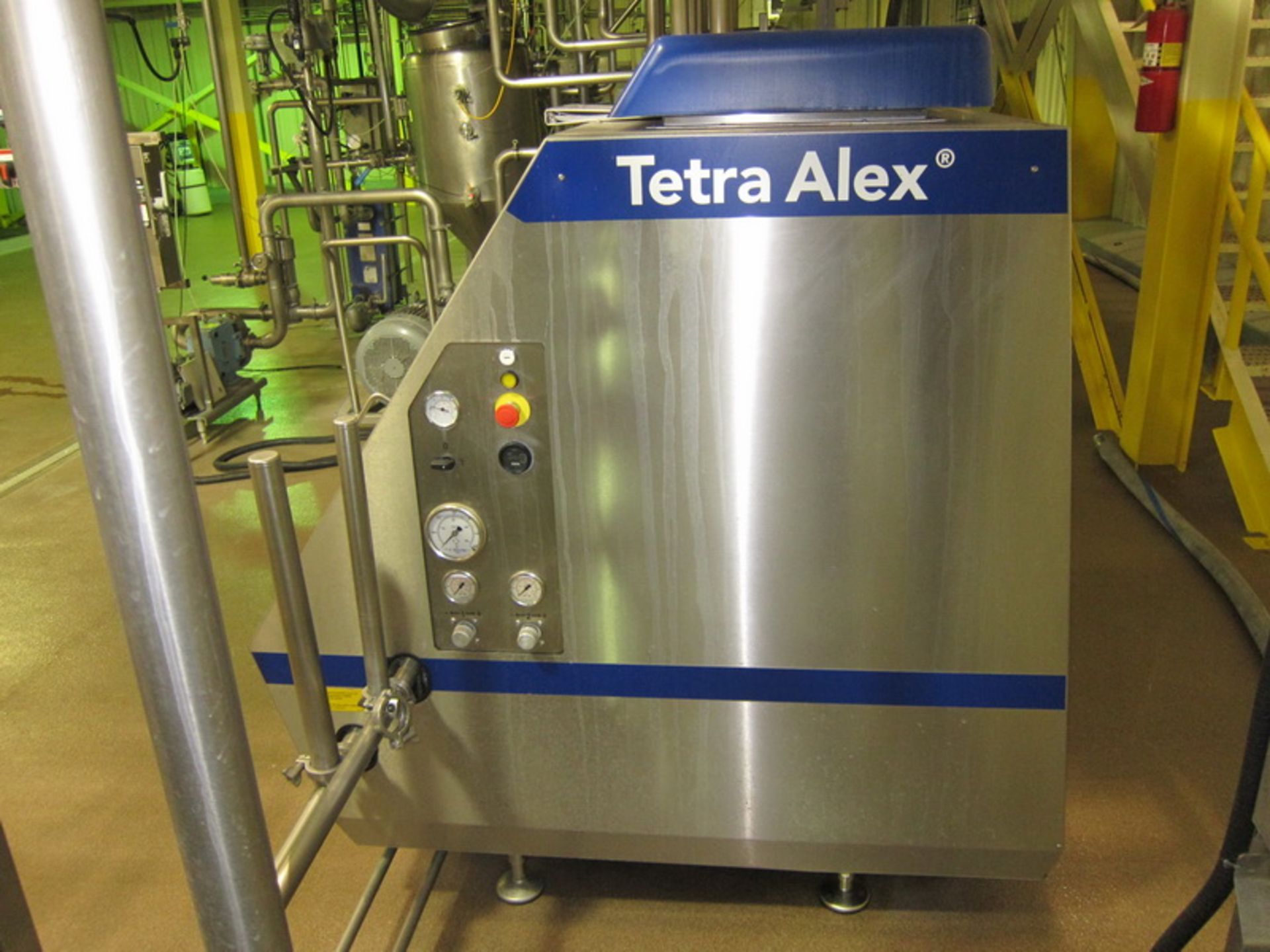 Tetra Pak homogenizer, model Tetra Alex 200, s/n 5856932090, (SUBJECT TO BULK BID OF LOTS 103-118) - Image 4 of 13