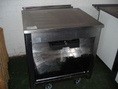 MOFFAT CATERING WHEELED COUNTER/CUPBOARD