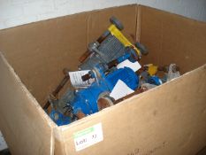 MIXED CONDITION JOB LOT OF WASTE DISPOSAL UNIT MOTORS