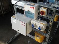 RETAIL ELECTRICAL UNIT, 110V TRANSFORMER, EUROPA FUSE BOX