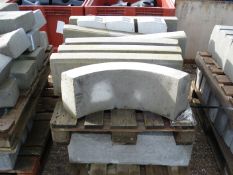 CONCRETE EDGING BLOCKS - CURVED AND STRAIGHT