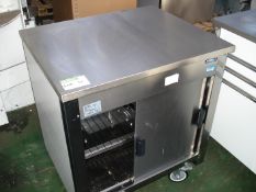 MOFFAT CATERING WHEELED COUNTER/CUPBOARD