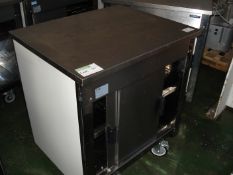 MOFFAT CATERING WHEELED COUNTER/CUPBOARD