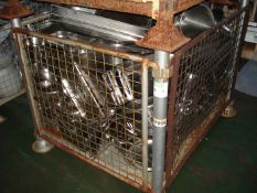 MIXED COMMERCIAL GRADE COOKING TRAYS/SAUCEPANS AND BAIN MARIE POTS - MIXED CONDITION - STORAGE MEDIA