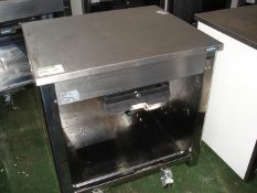 MOFFAT CATERING WHEELED COUNTER/CUPBOARD