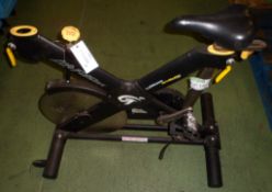 LIFE FITNESS LEMOND REVMASTER BIKE (MISSING HANDLEBARS)