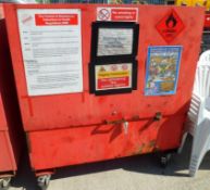 CHEMICAL / FLAMMABLE STORAGE UNIT - 4FT X 4FT X 2FT