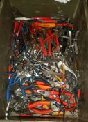 WIRE CUTTERS, WIRE STRIPPERS, PLYERS - (PLASTIC BOX NOT INCLUDED)