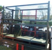 2X 2 SECTION STORAGE CAGES