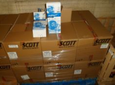 SCOTT HALF MASK - WORK RESPIRATOR - 10 PER BOX - 12 BOXES