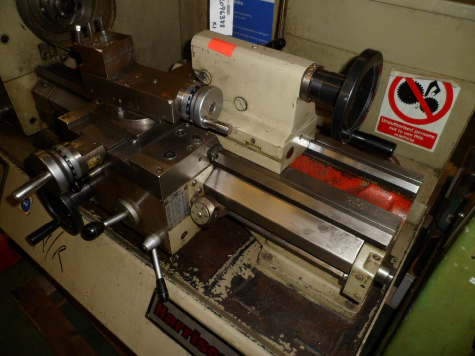 HARRISON M250 LATHE - NO TOOLING - Image 4 of 4