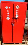 2 DOOR LOCKABLE CABINET