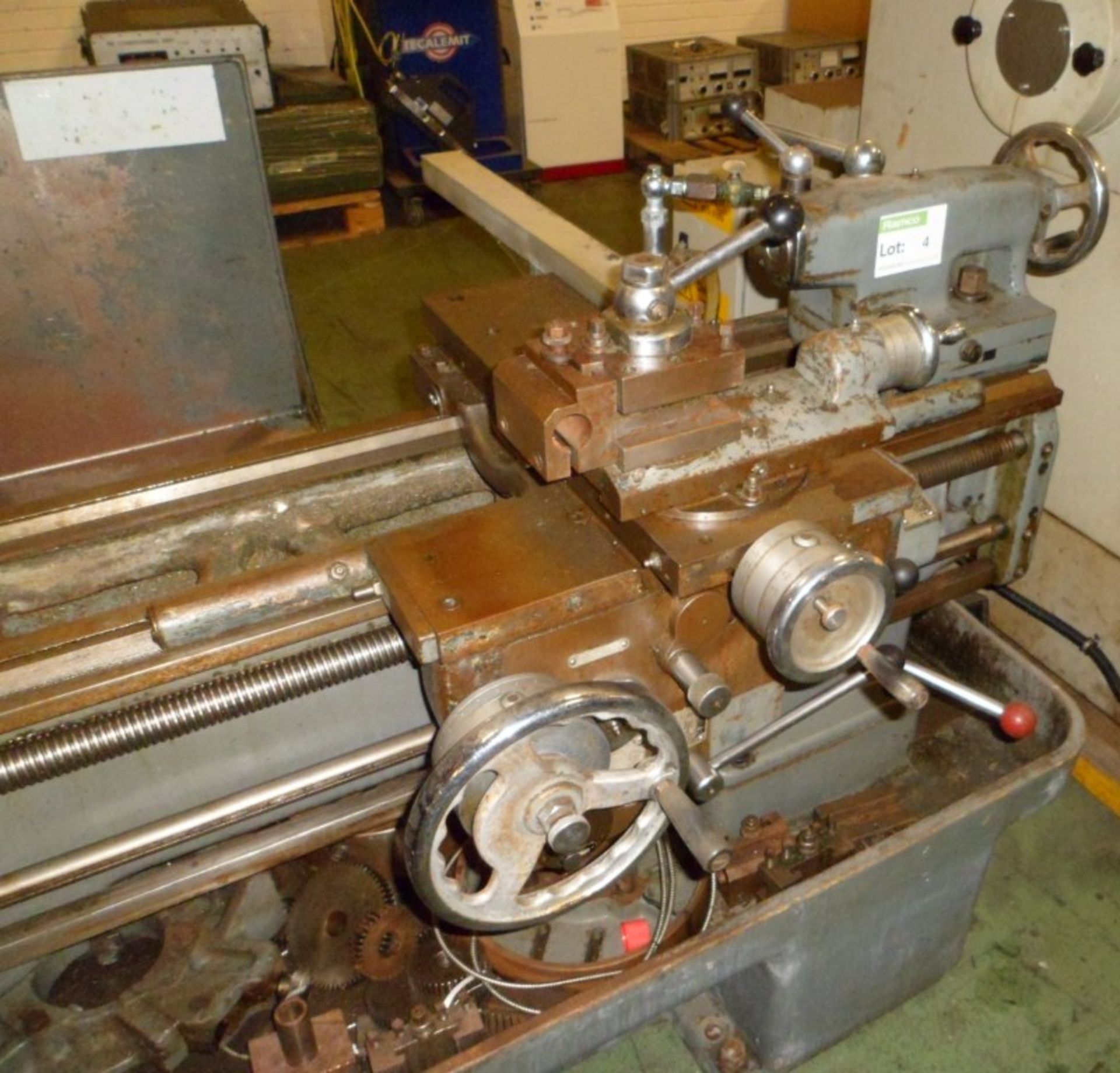 DEAN SMITH & GRACE TYPE 13-1 LATHE - 13X42 - MACHINE NO. - 35555-1-65 - WITH TOOLING - Image 3 of 5