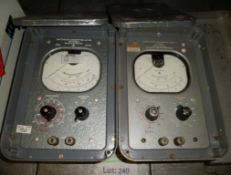 2X MARCONI WATTMETERS