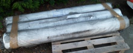 3x Rolls of UCPS chemical resistant sheeting