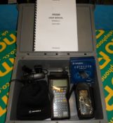 Motorola Satellite phone, Psion walkabout handheld unit + accessories