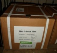 Steel strapping seals - 13x24x0.63mm - 4000 per box