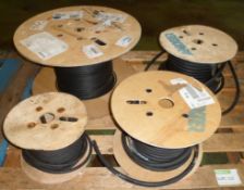 4x Reels of various cable