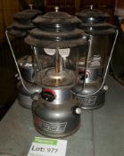 3x Coleman Powerhouse duel fuel tilley lamps