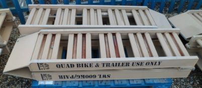 600kg Quadbike / trailer ramps