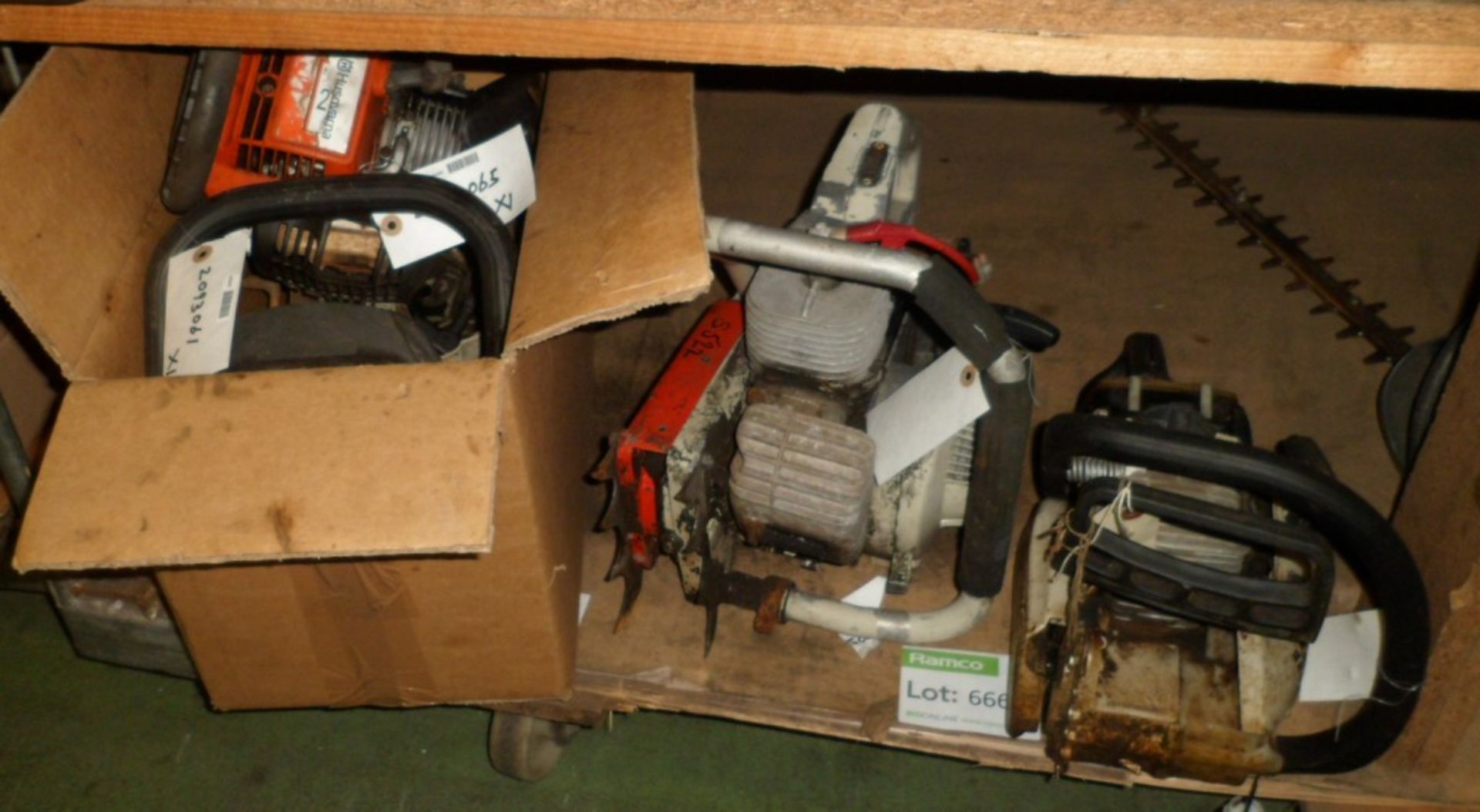 3x Chainsaw motors as spares