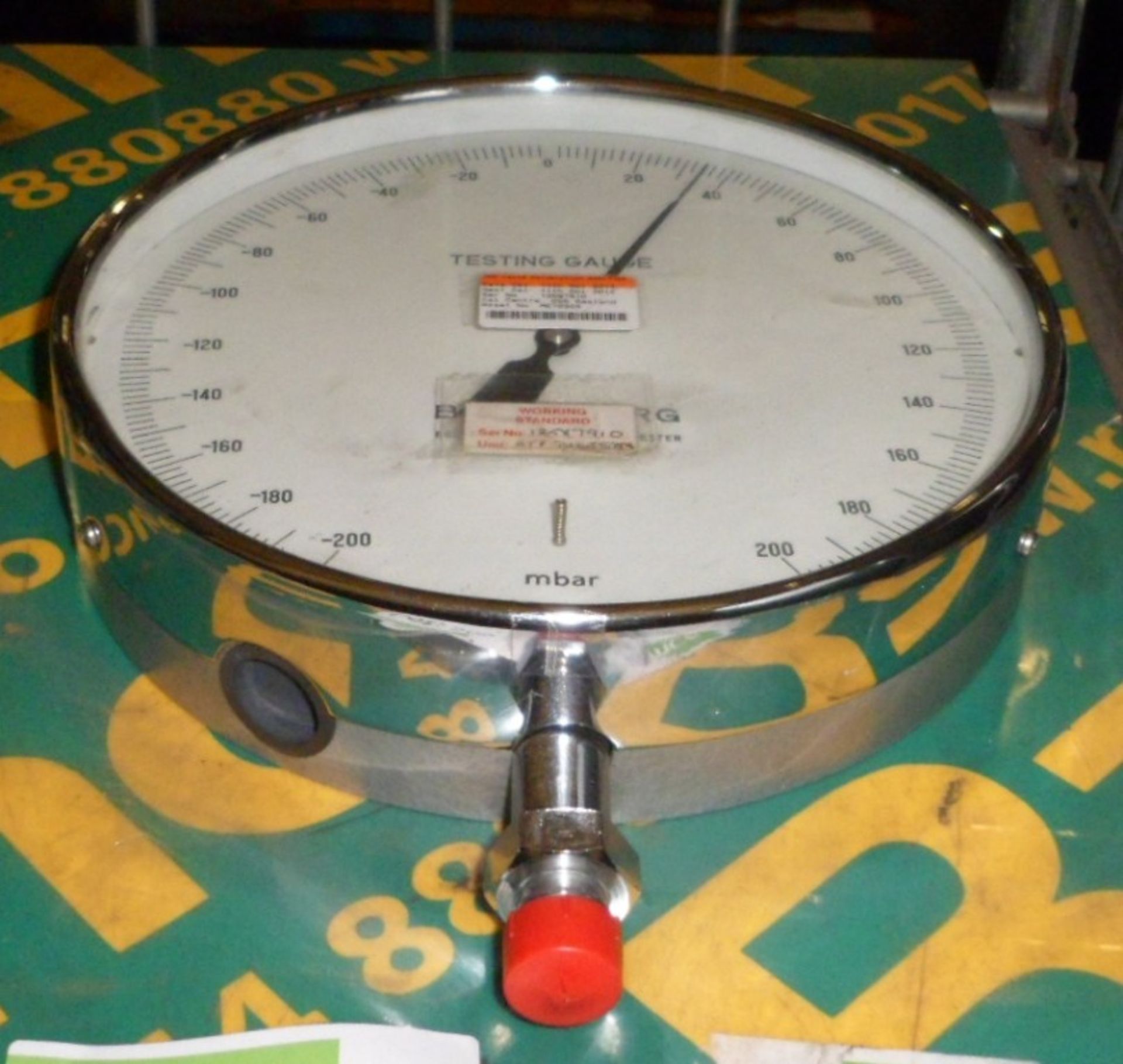 Budenberg testing gauge