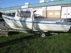 5.0m Redbay Fastfisher 166 Cuddy Cabin Fishing Boat - damaged prop