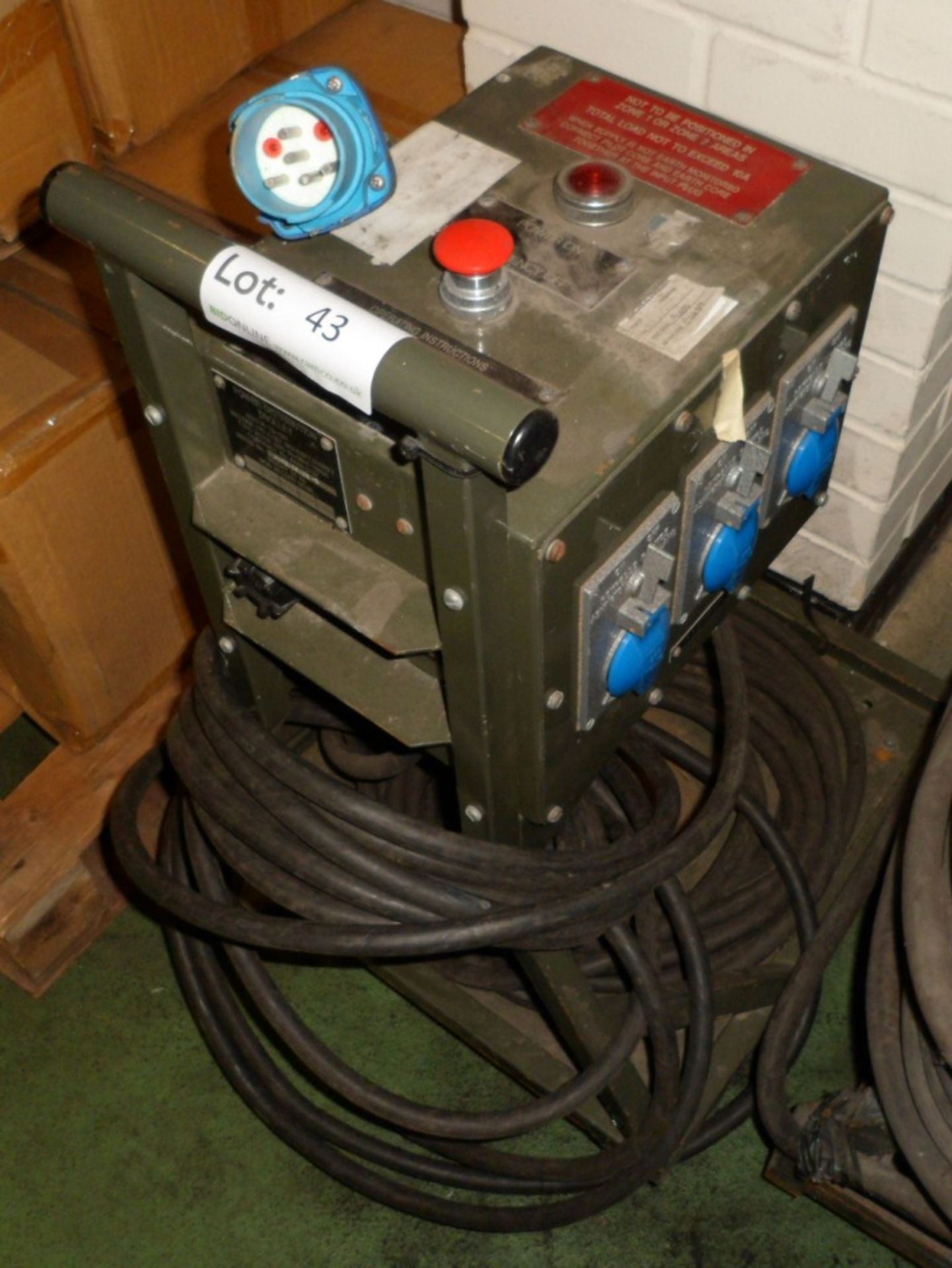 Westair power distribution trolley