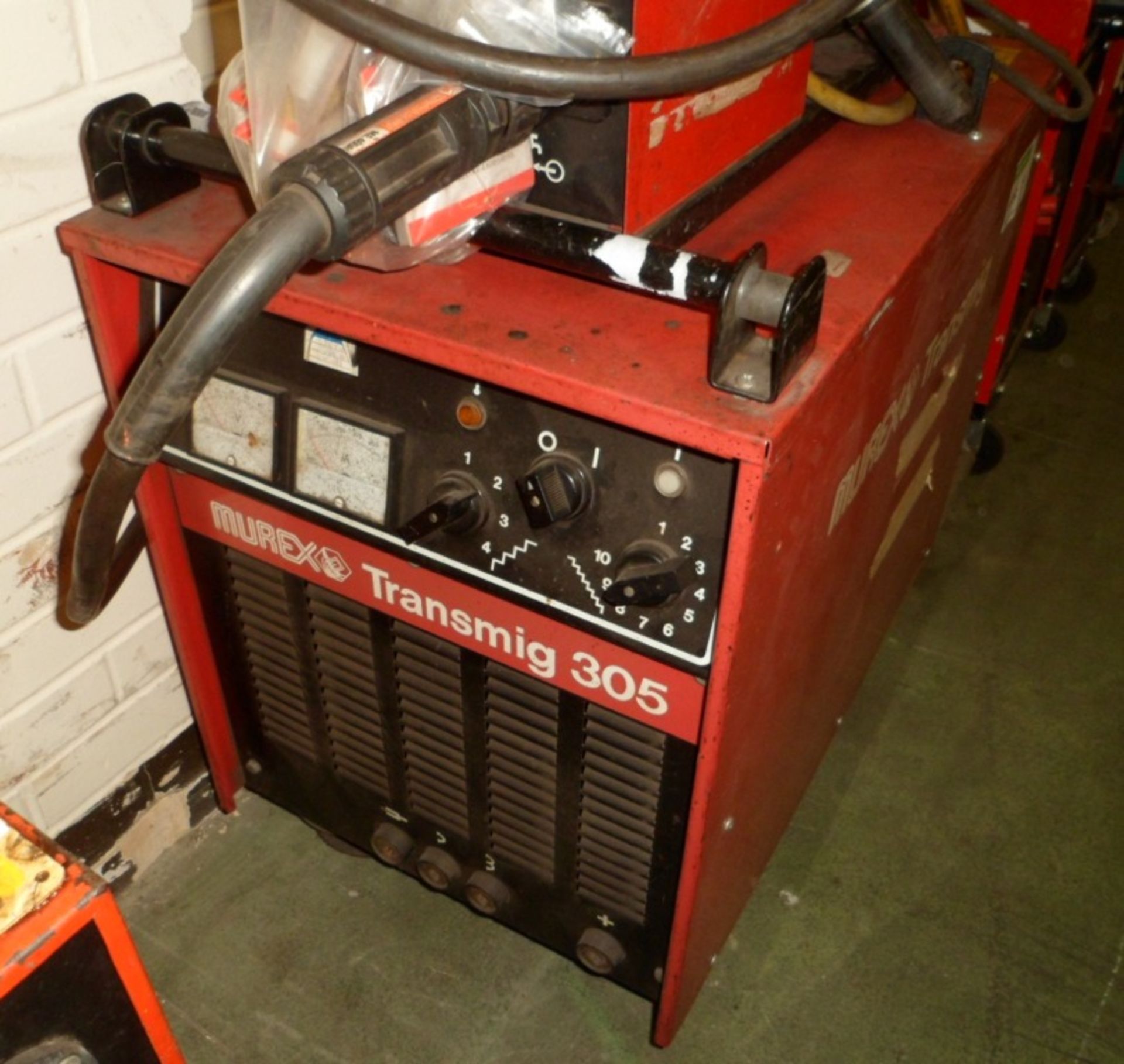 Murex Transmig 305 welder, Transmatic 2x2, accessories - Image 2 of 3