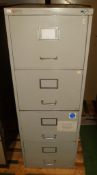 4 Drawer filing cabinet