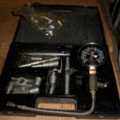 Vehicle tesing pressure kit