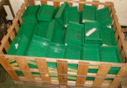 Green Storage Trays