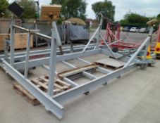 Boat storage cradle / stand for keel yacht