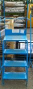 3 Step + Platform Safety Ladder