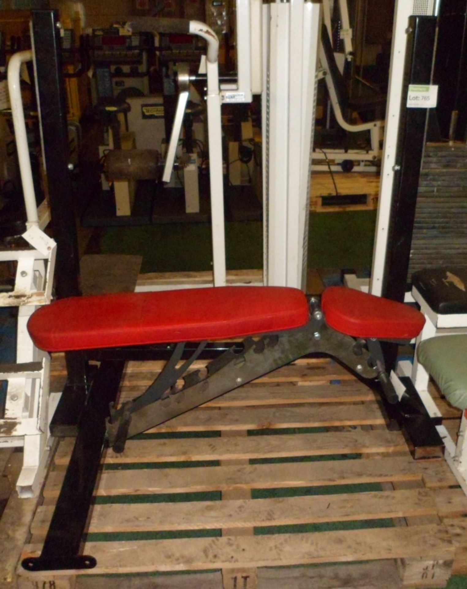 Weight Lifting Set - Bench, Weight Stand