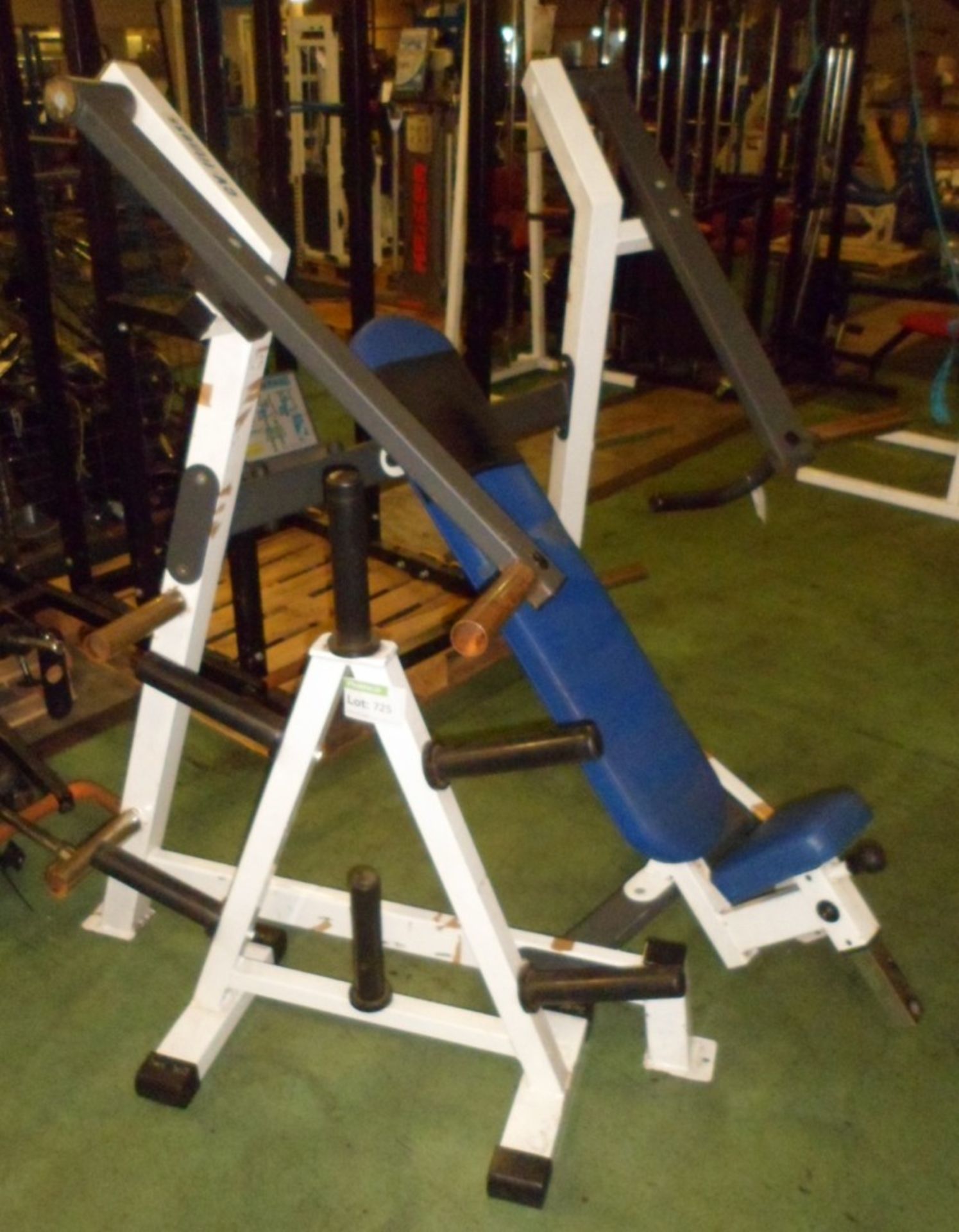 CV Fitness Incline Press gym station & weight tree