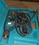 Makita HP2041 corded drill + case