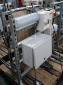 RETAIL ELECTRICAL UNIT, 110V TRANSFORMER, EUROPA FUSE BOX X 2 + 2 X LEWDEN ELECTRICAL SOCKETS