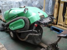 APPLIED SWEEPER - THE GREEN MACHINE FLOOR CLEANER - DIESEL IN WORKING ORDER